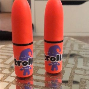 Limited edition Trolls lipsticks